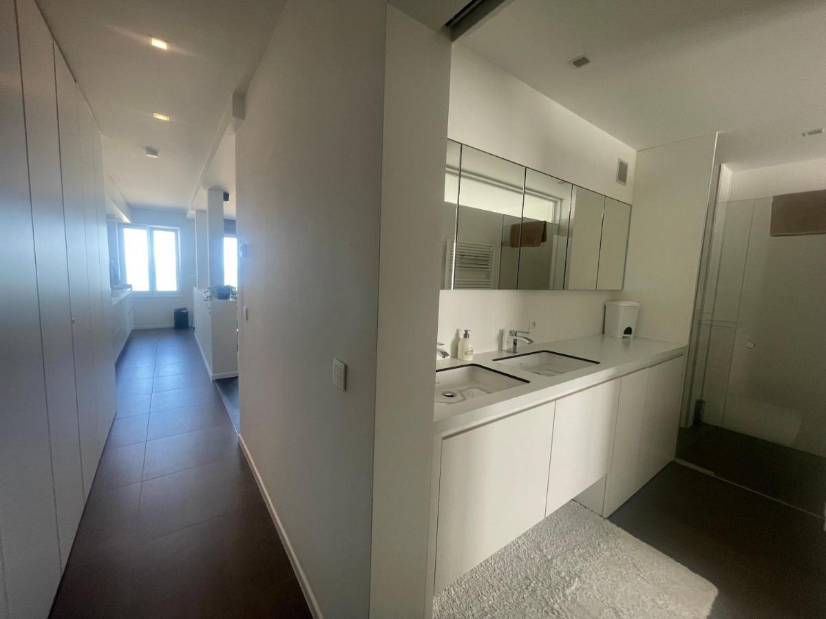 Luxe App - Zeedijk Mariakerke - Prachtig Zeezicht Apartment Ostend Luaran gambar