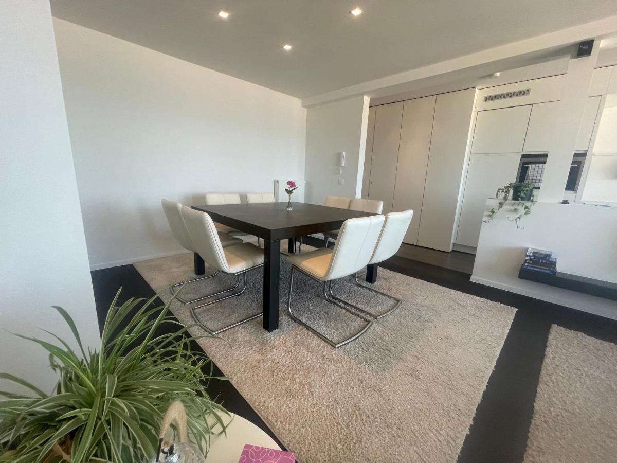 Luxe App - Zeedijk Mariakerke - Prachtig Zeezicht Apartment Ostend Luaran gambar